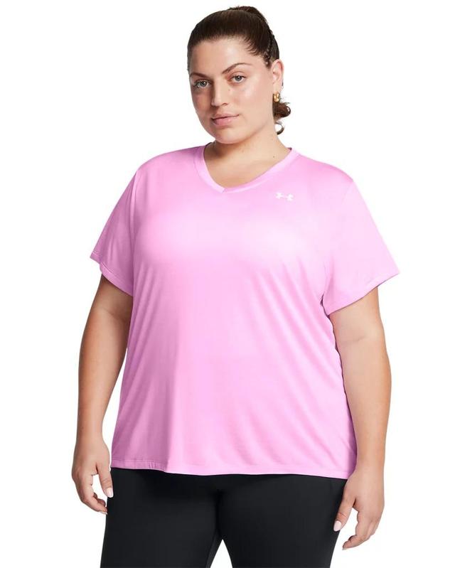 Women's UA Tech™ Twist V-Neck Short Sleeve Product Image