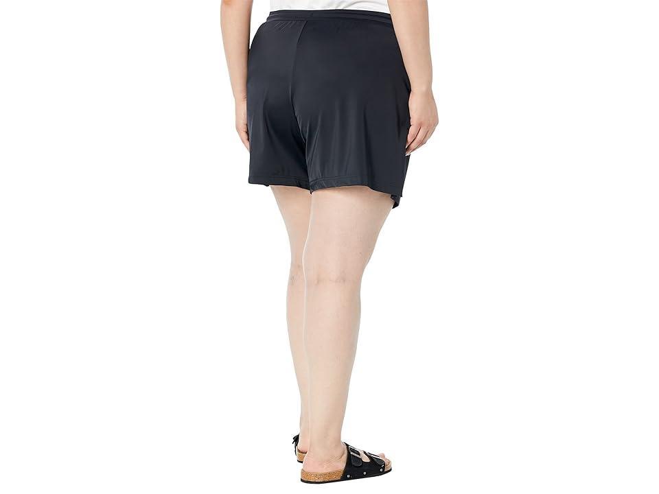 L.L.Bean Plus Size BeanSport Pull-On Shorts Women's Swimwear Product Image