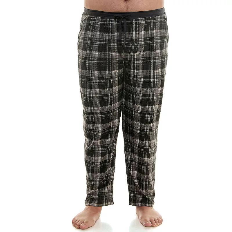 Big & Tall Sonoma Goods For Life Seriously Soft Waffle Pajama Pants, Mens Blue Shore Product Image