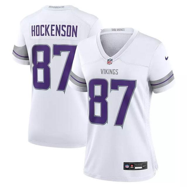 Womens Nike T.J. Hockenson Minnesota Vikings Alternate Game Player Jersey Product Image