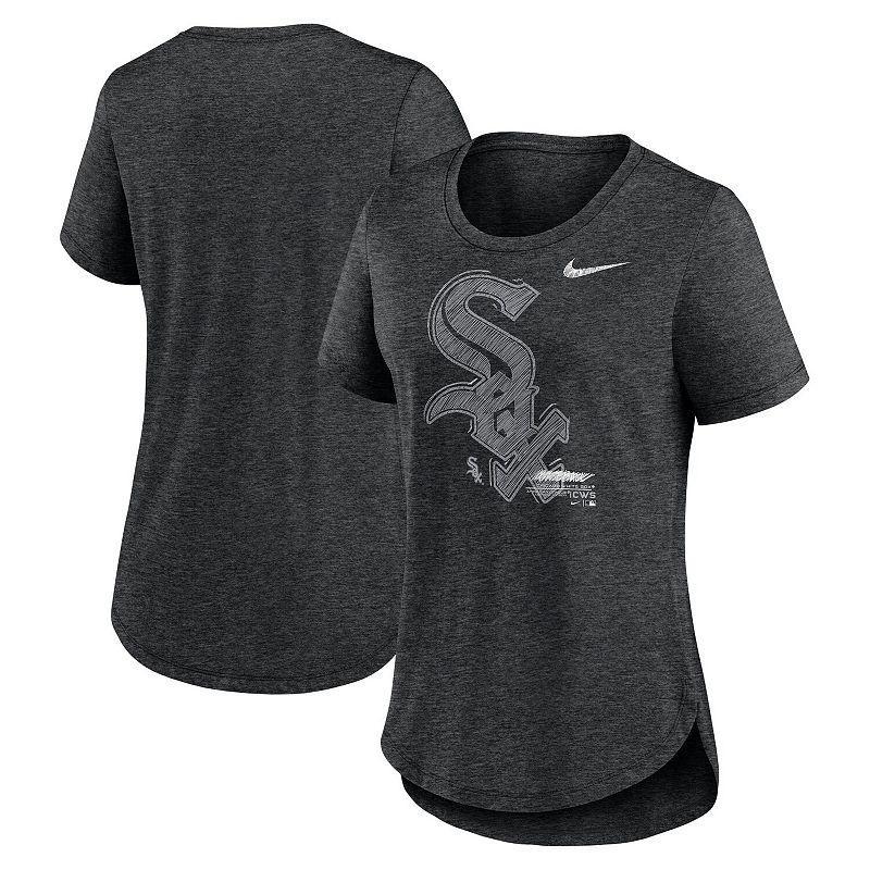 Womens Nike Heather Michigan State Spartans Blitz T-Shirt Product Image