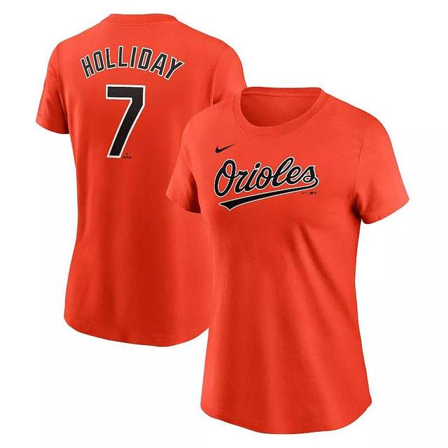 Womens Nike Jackson Holliday Baltimore Orioles Fuse Name & Number T-Shirt Product Image