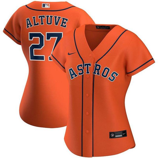 Womens Nike Jose Altuve Houston Astros Alternate Replica Player Jersey Product Image