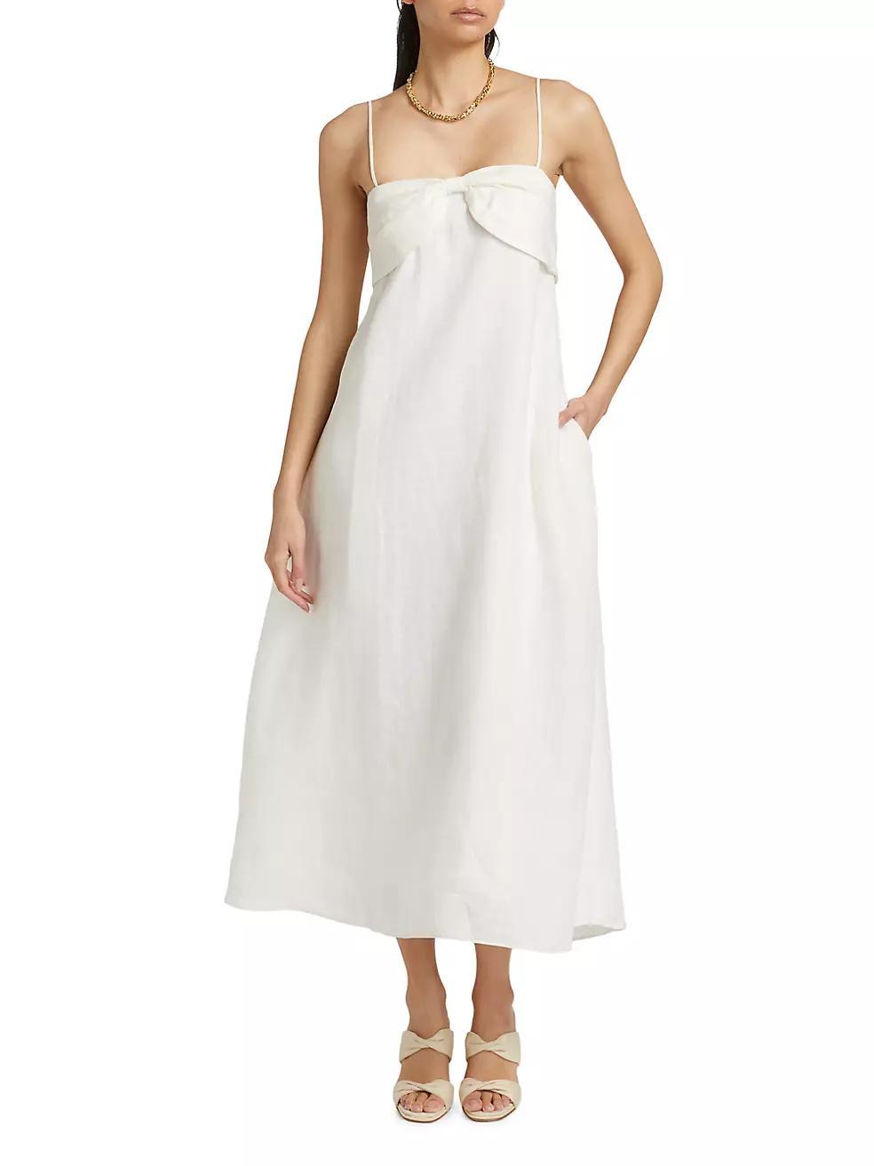 Tilney Linen Midi-Dress Product Image