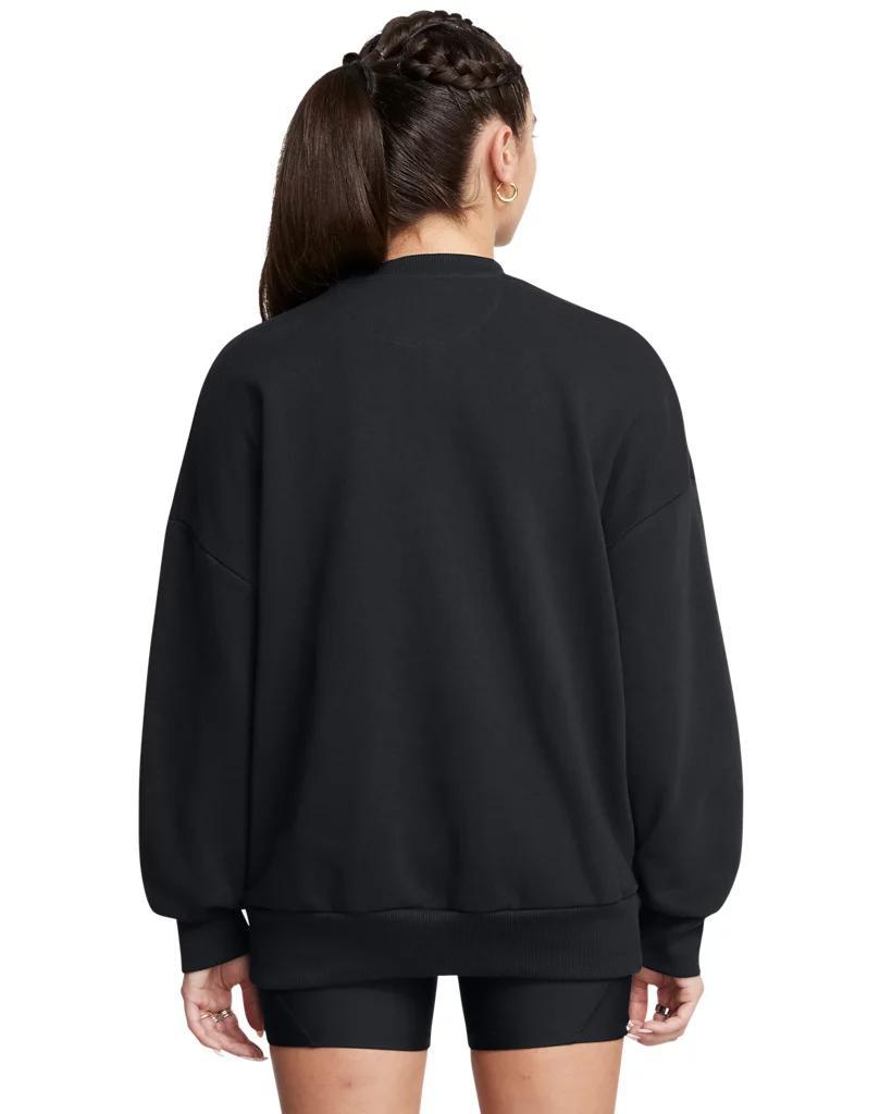 Women's UA Icon Heavyweight Terry Oversized Crew Product Image