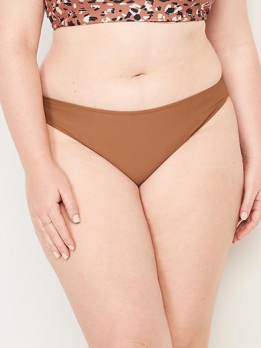 Mid-Rise Bikini Swim Bottoms Product Image