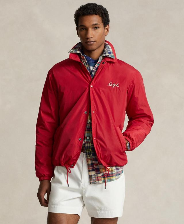 Polo Ralph Lauren Mens Water-Repellent Coach Jacket Product Image