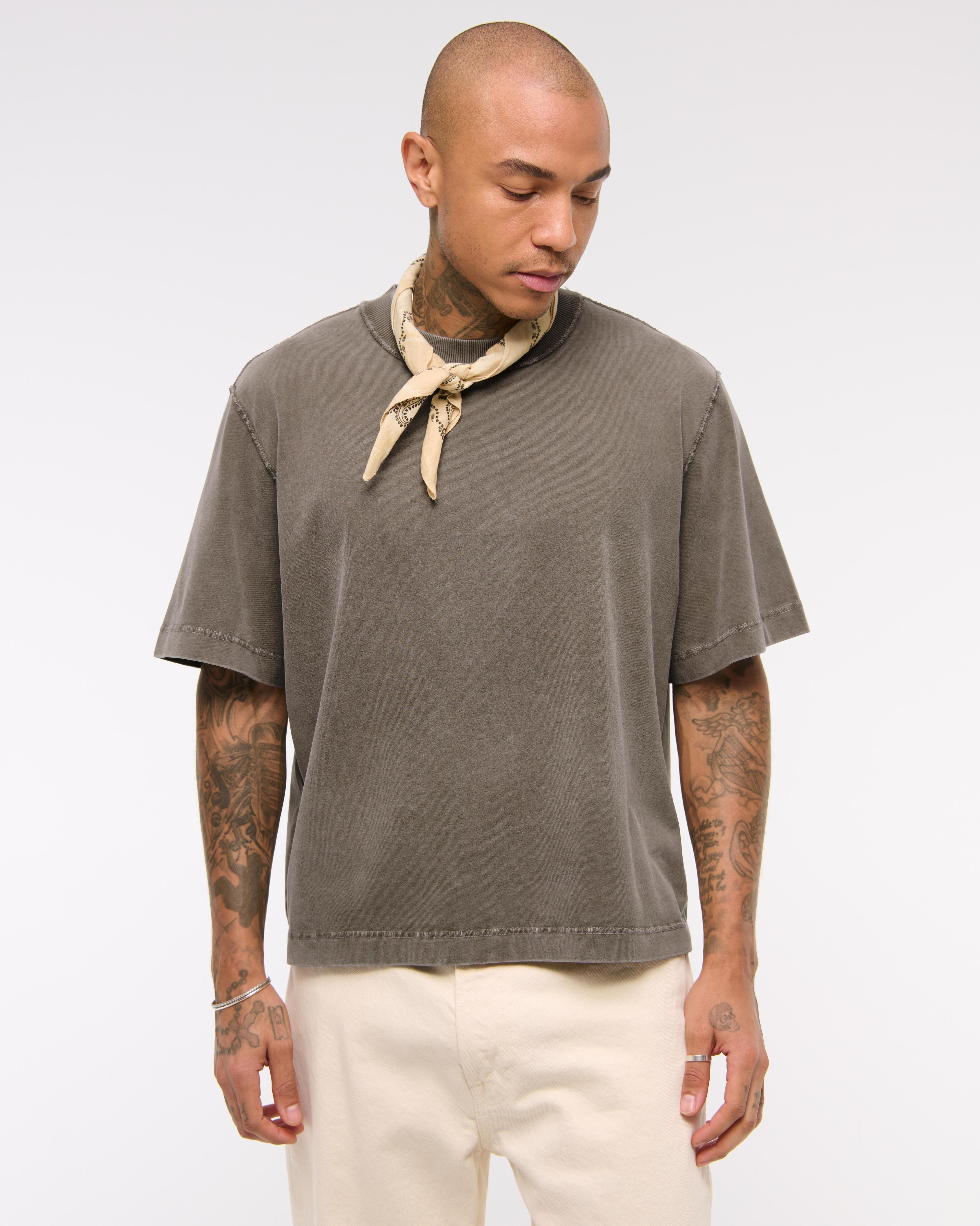 Premium Heavyweight Cropped Tee Product Image