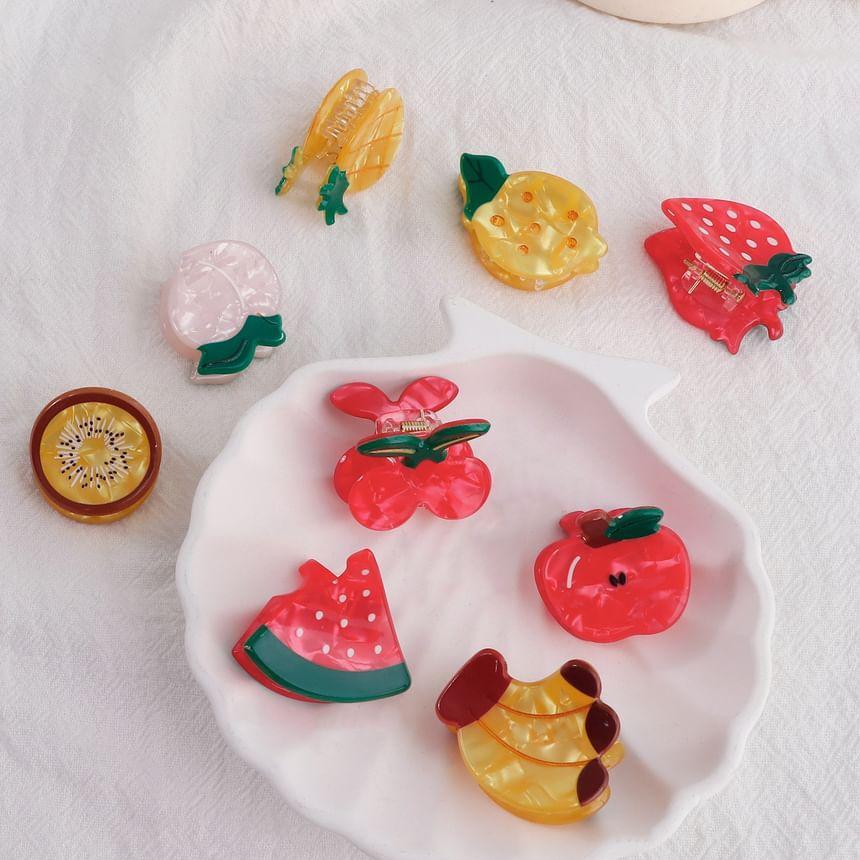 Fruit PVC Hair Claw Clip (Various Designs) Product Image