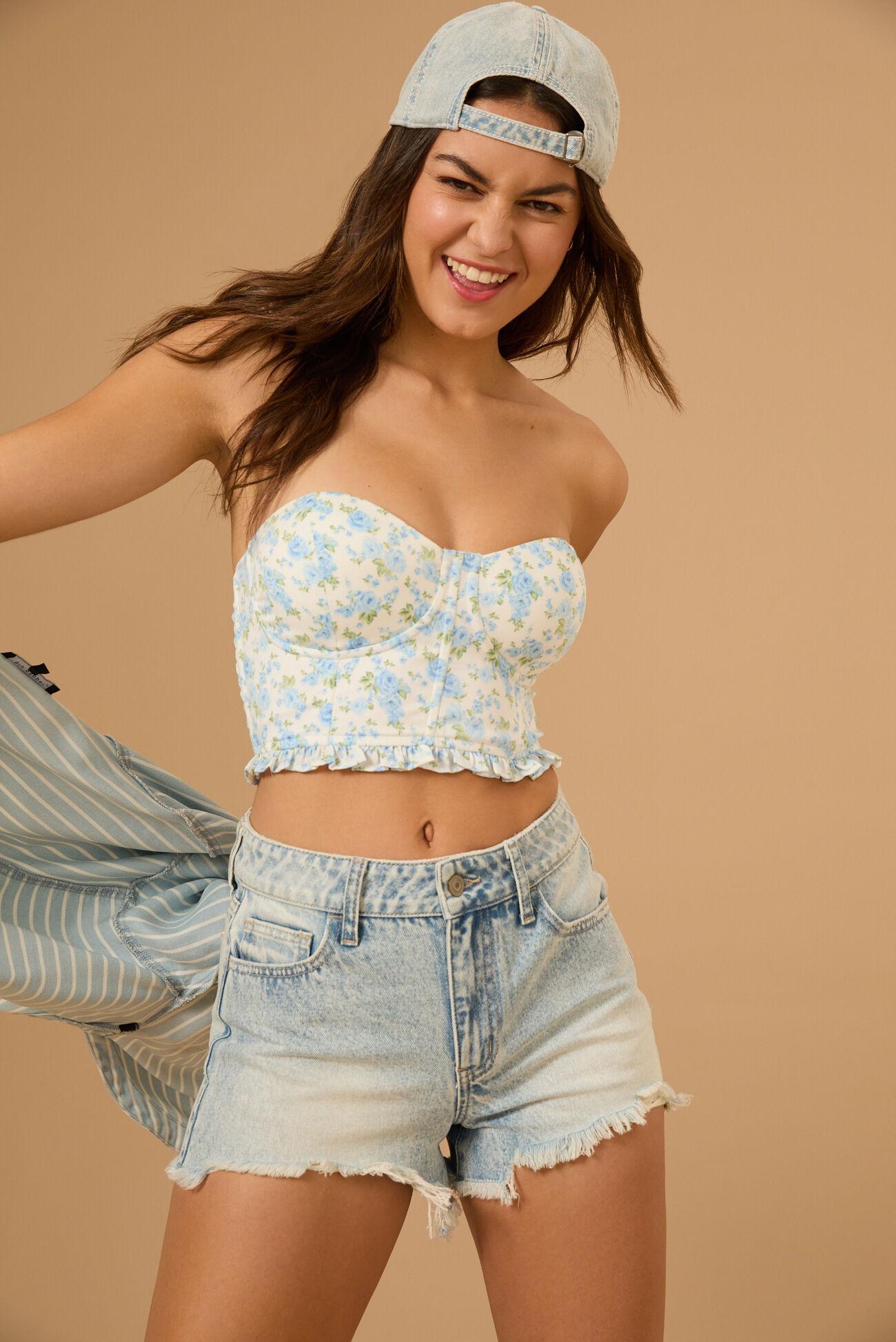 Marty Floral Corset Top Product Image