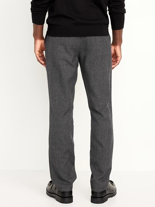 Straight Herringbone Trouser Pants Product Image