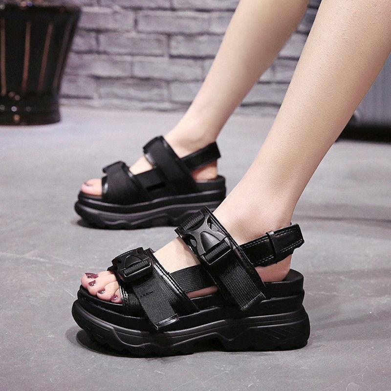 Slingback Platform Sandals Product Image