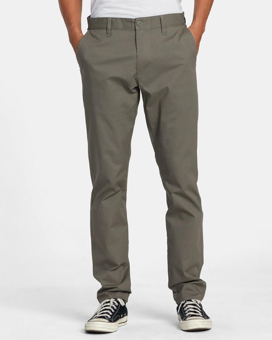 Daggers Tech Technical Chinos - Olive Product Image