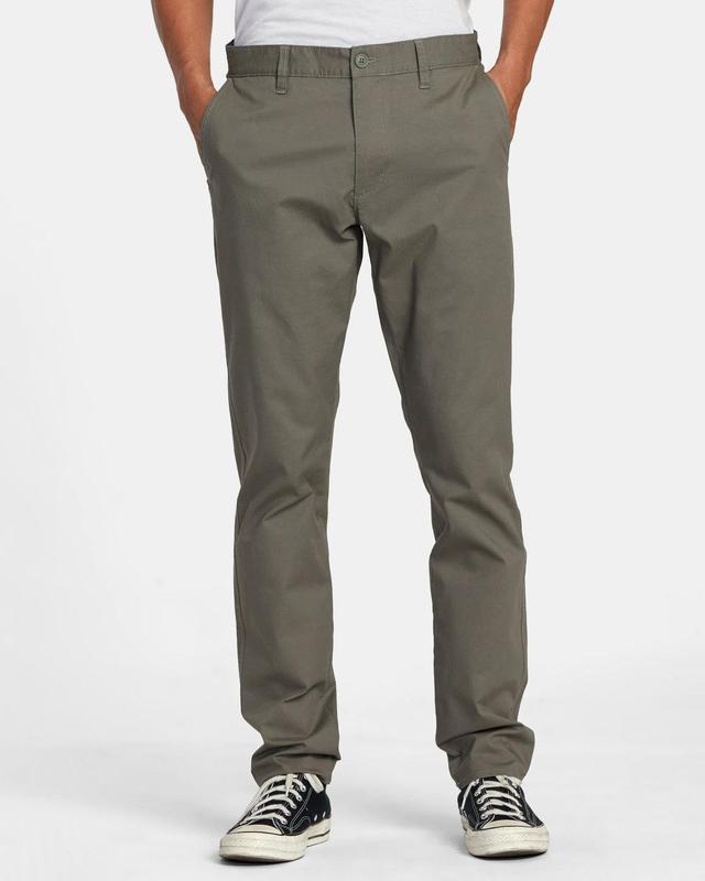 Daggers Tech Technical Chinos - Olive Product Image