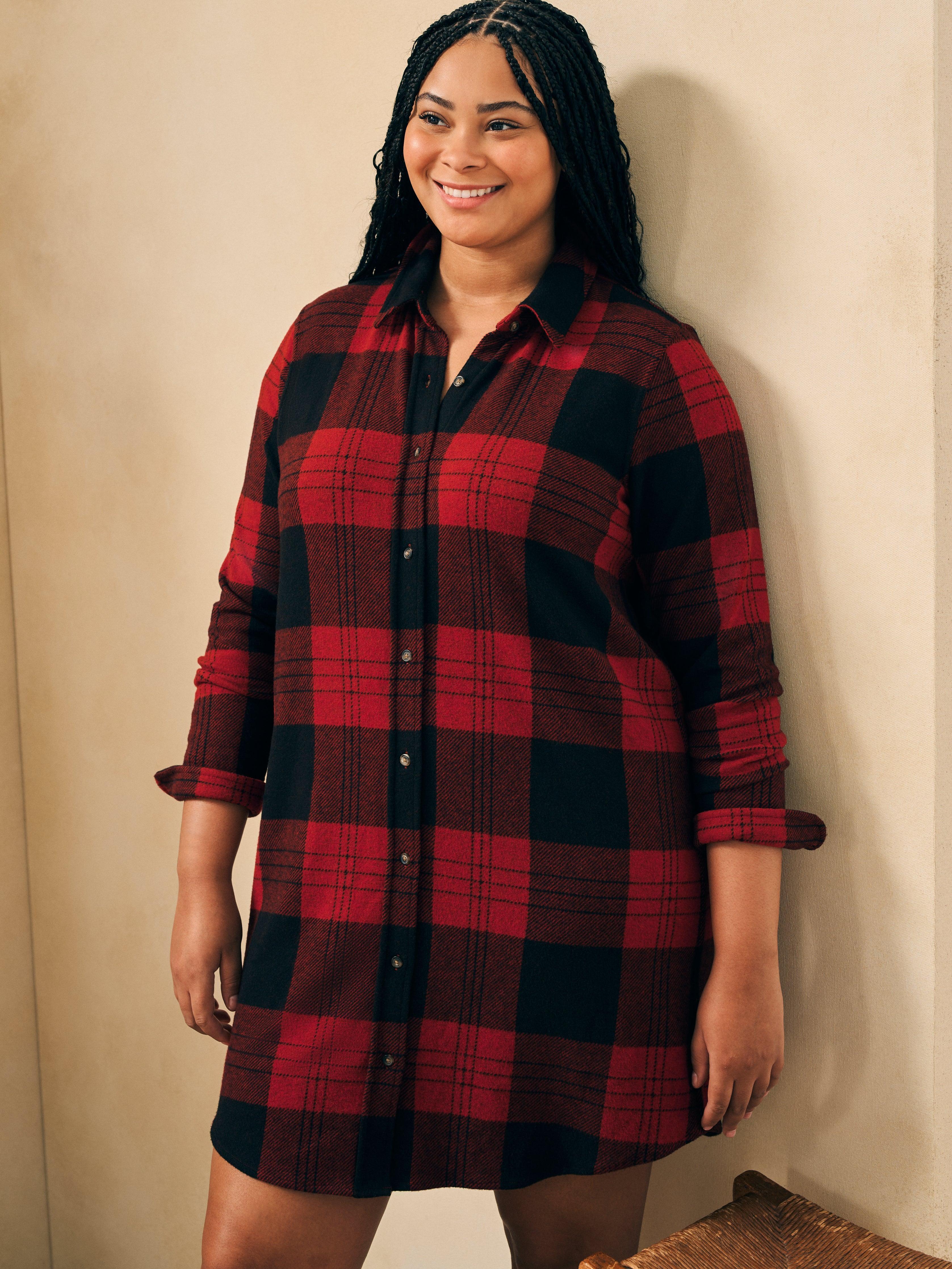 Legend™ Sweater Dress - Orchard House Plaid Female Product Image