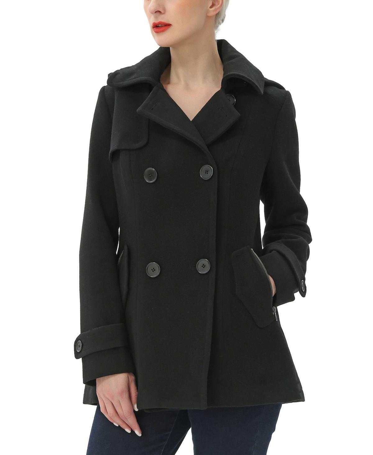 Womens Anne Wool-Blend Peacoat Product Image