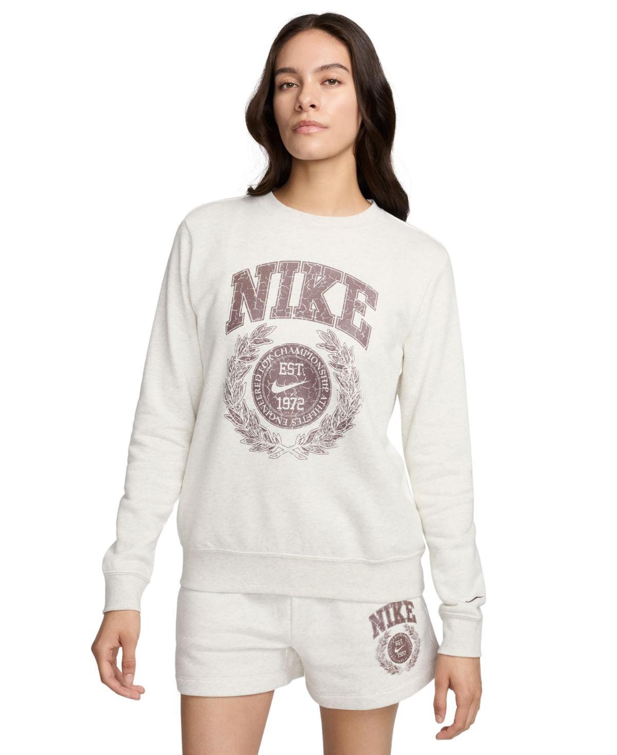 Women's Sportswear Club Crewneck Fleece Sweatshirt Product Image