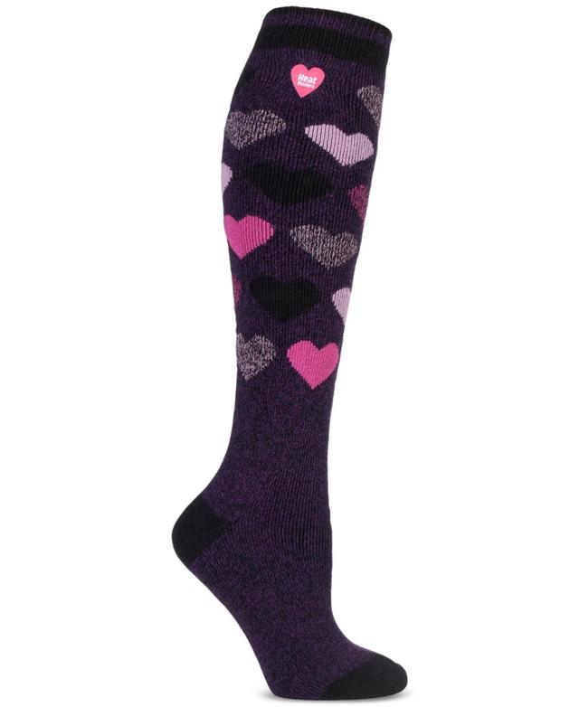 Heat Holders Laura Hearts Long Socks Product Image