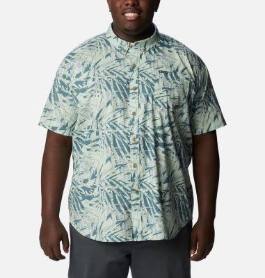 Columbia Men's Rapid Rivers Printed Short Sleeve Shirt Big- Product Image