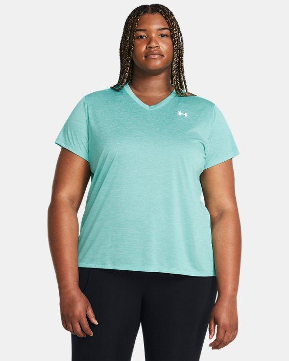 Women's UA Tech™ Twist V-Neck Short Sleeve Product Image