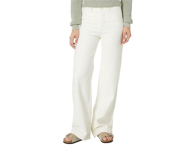 Faherty Harbor Stretch Terry Wide Leg Pants Product Image