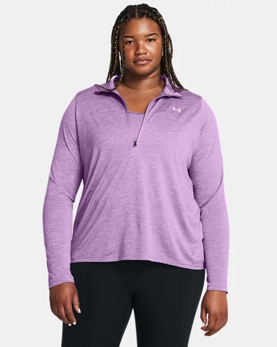 Women's UA Tech™ Twist ½ Zip Product Image