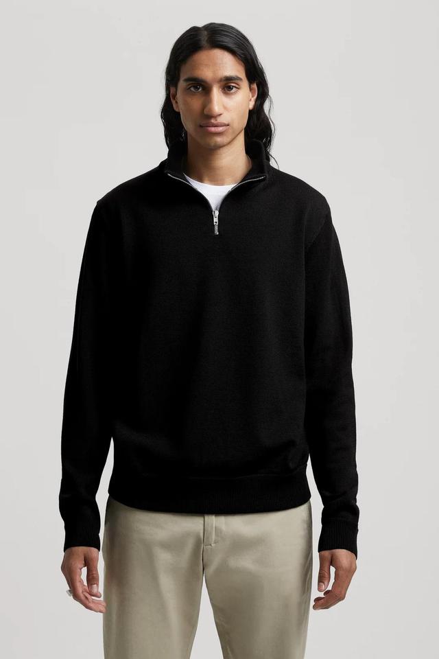 The Merino Half Zip Sweater Product Image