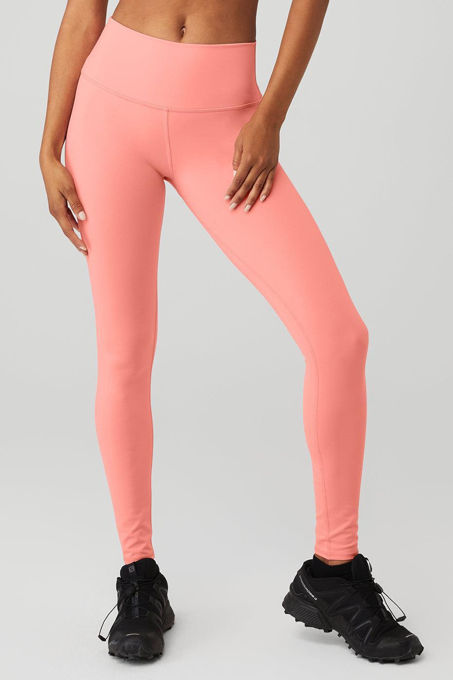 High-Waist Airbrush Legging - Strawberry Lemonade Female Product Image