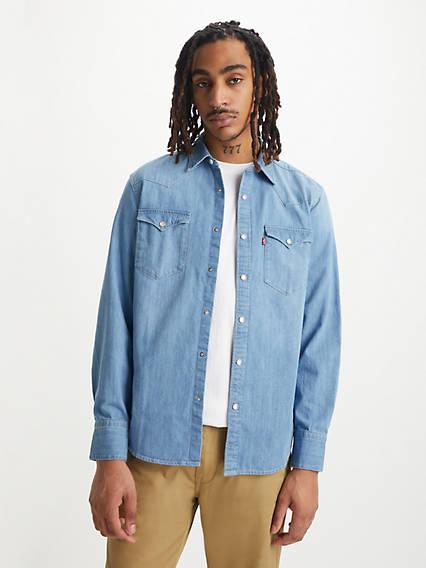 Levi's Western Denim Shirt - Men's Product Image