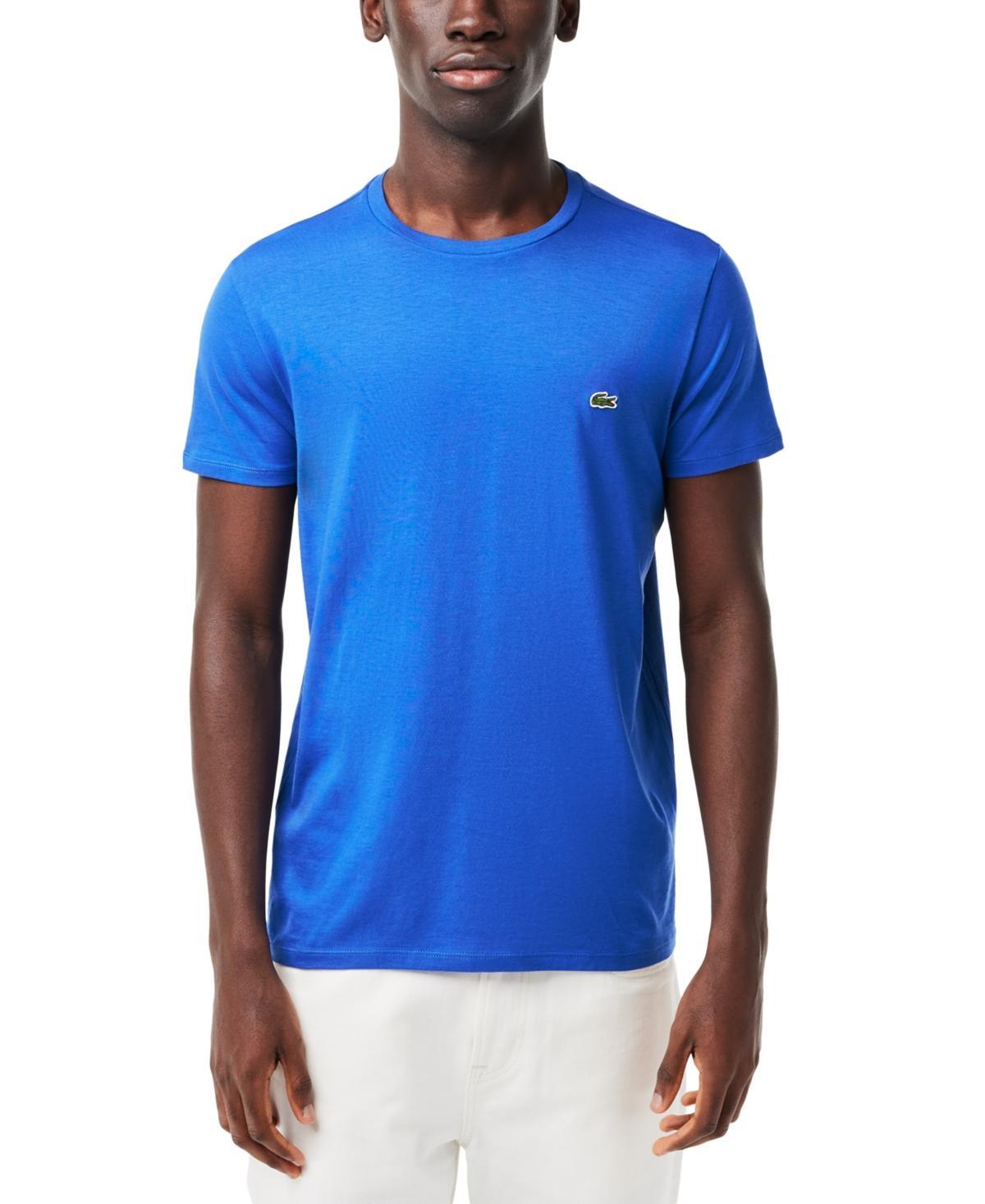 Lacoste Mens Classic Crew Neck Soft Pima Cotton T-Shirt Product Image