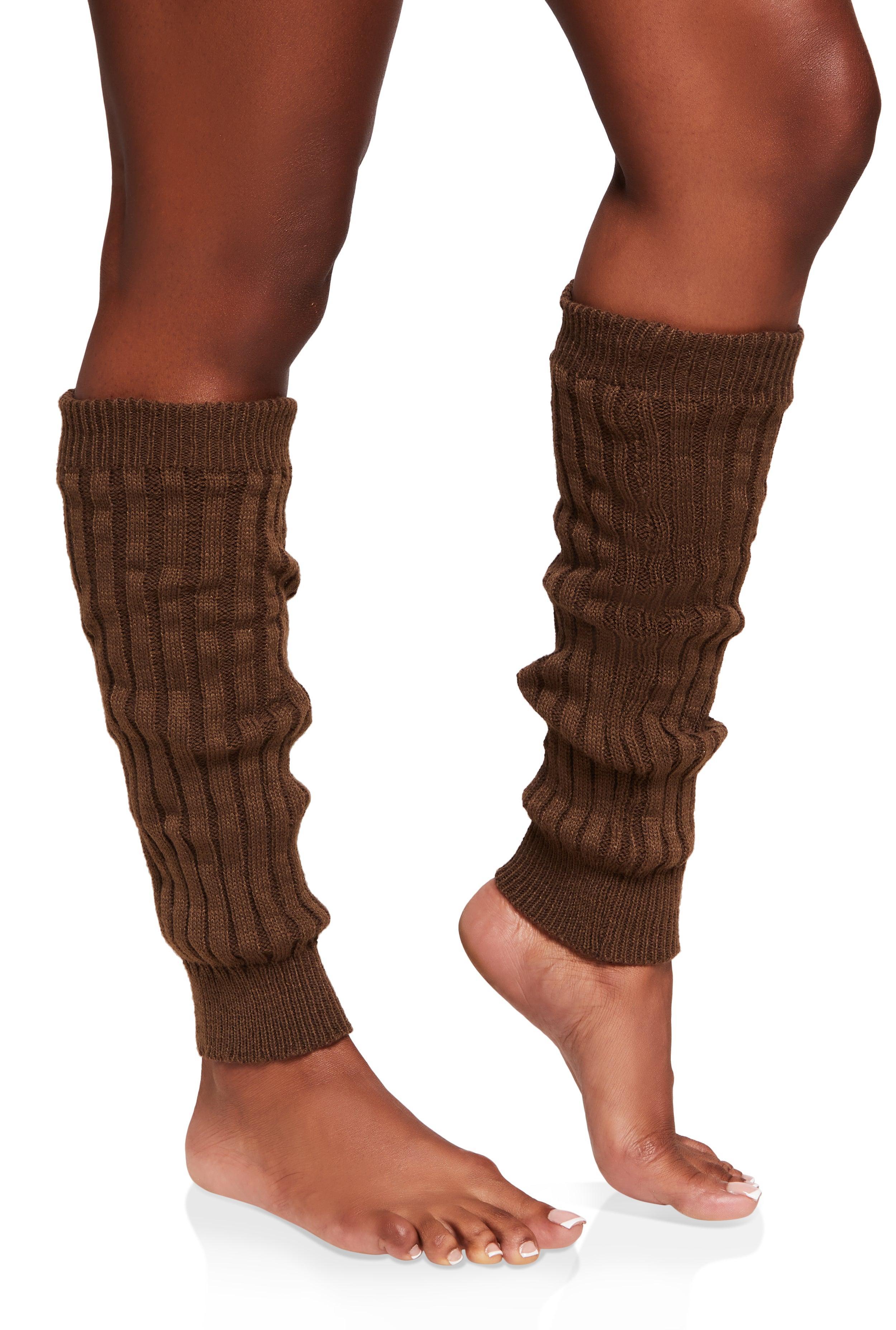 Ribbed Knit Leg Warmers Female product image