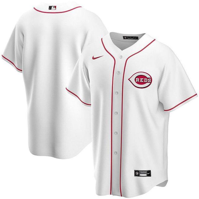 Mens Nike White Cincinnati Reds Home Replica Team Jersey Product Image