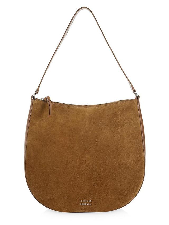 Loeffler Randall Bowen Large Hobo Bag in Brown. Product Image