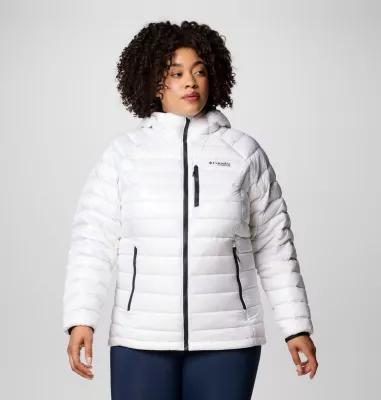 Columbia Women's Arctic Crest Down Hooded Jacket - Plus Size- Product Image