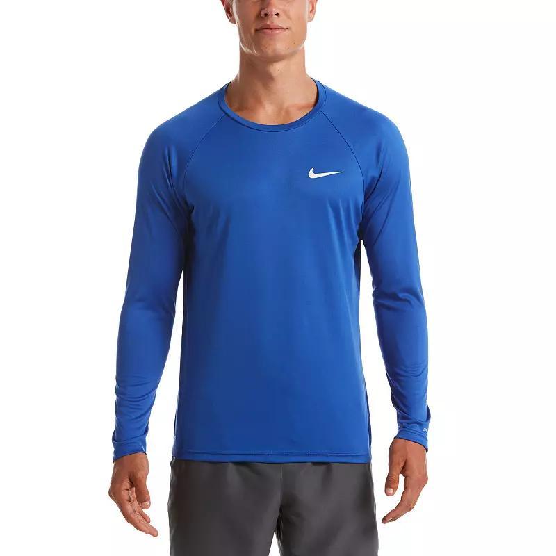 Mens Nike Dri-FIT UPF 40+ Hydroguard Long Sleeve Swim Tee Product Image