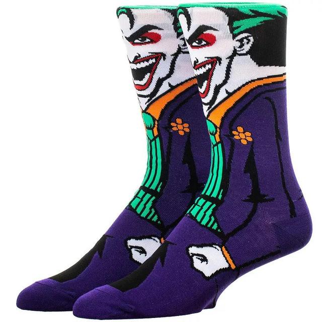 Mens DC Comics The Joker Crew Socks Product Image