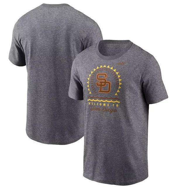 Mens Nike Gray San Diego Padres Sun Hometown T-Shirt Product Image