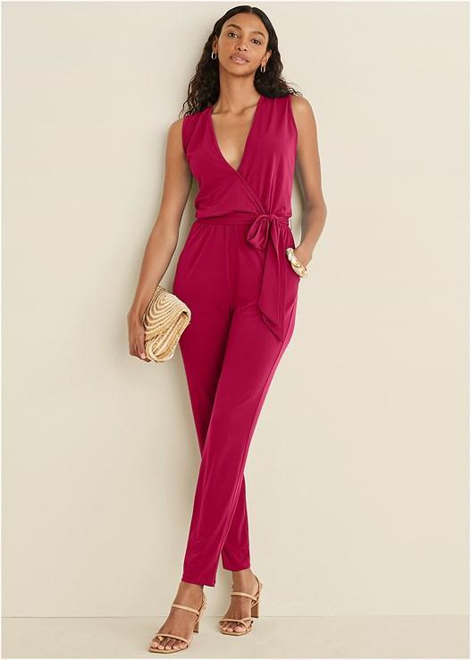 Wrap Tie Jumpsuit Product Image