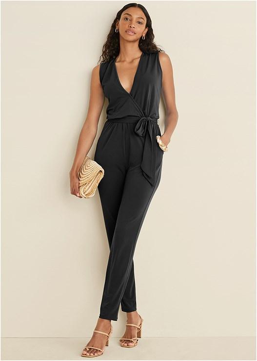 Wrap Tie Jumpsuit Product Image