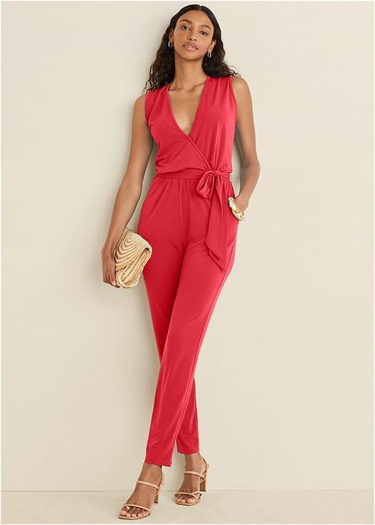 Wrap Tie Jumpsuit Product Image