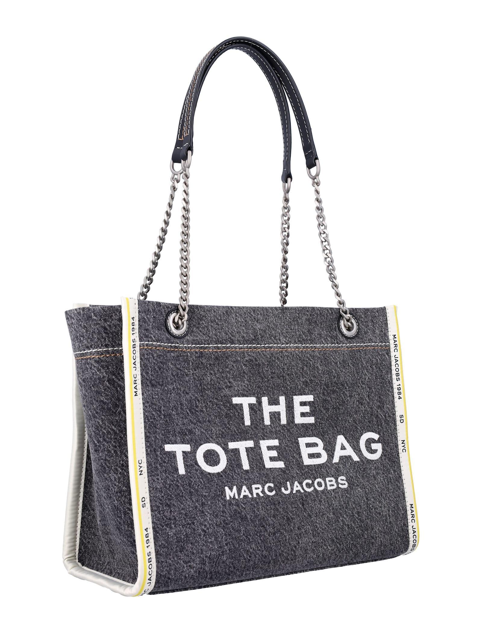 MARC JACOBS The Medium Tote Bag In Grey Product Image