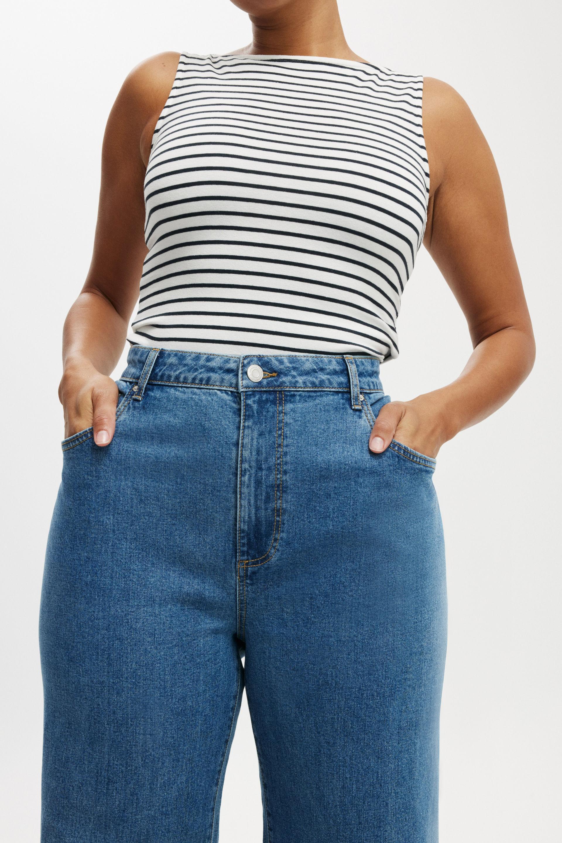 Curvy Stretch Wide Jean Product Image