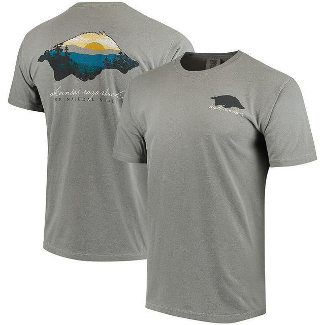 Mens Gray Arkansas Razorbacks Comfort Colors Local T-Shirt Product Image