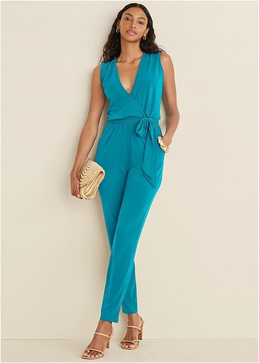 Wrap Tie Jumpsuit Product Image