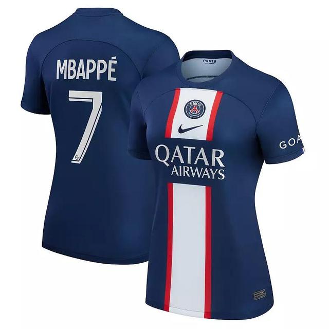 Womens Nike Kylian Mbapp Blue Paris Saint-Germain 2022/23 Home Replica Player Jersey Product Image