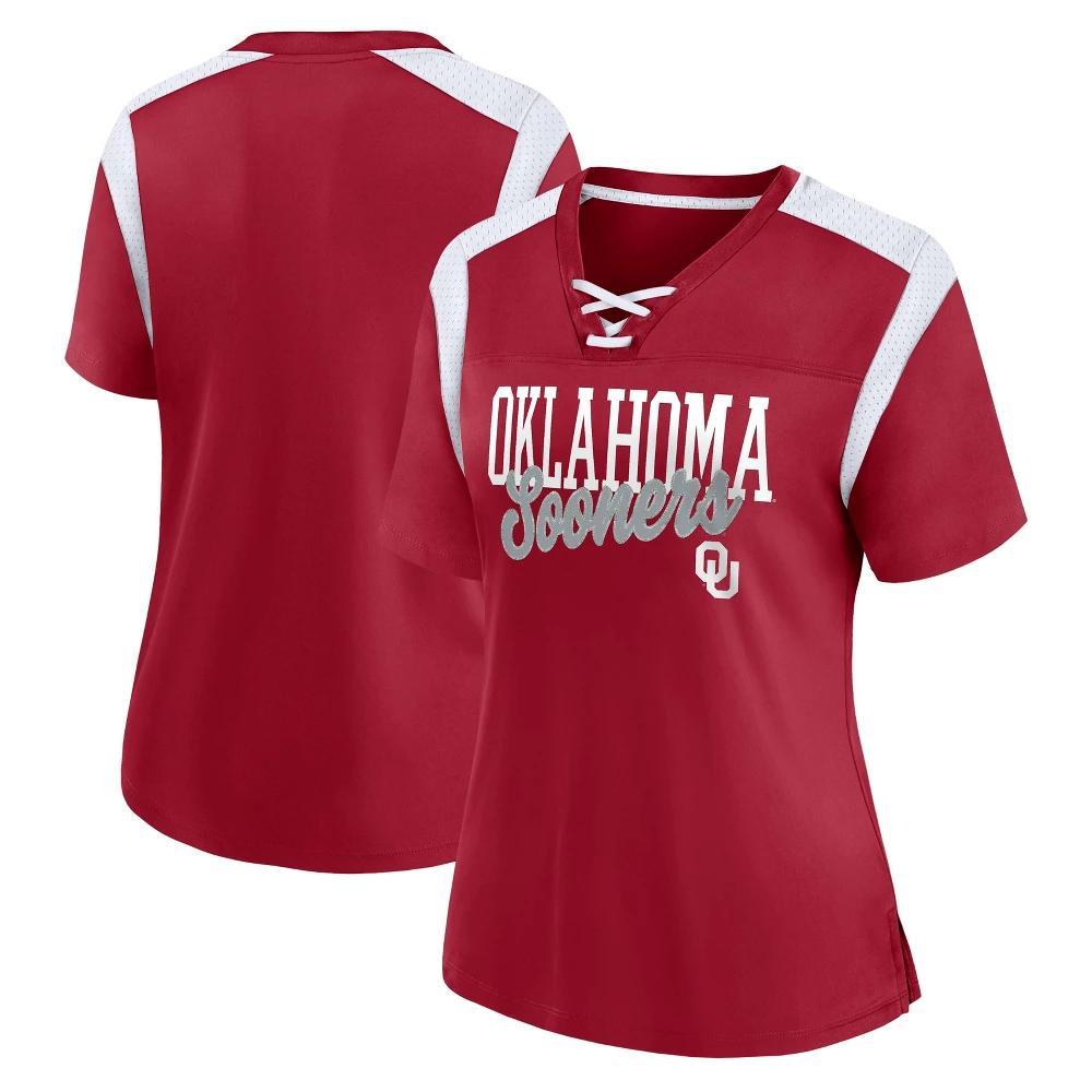 NCAA Oklahoma Sooners Womens Jersey T-Shirt Product Image