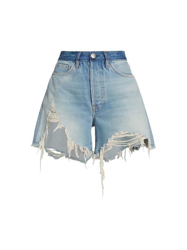 Womens Blake Distressed Shorts Product Image