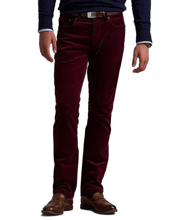 Polo Ralph Lauren Varick Slim Straight Corduroy Pants Product Image