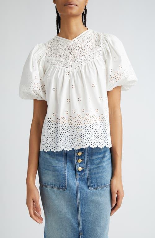 Ulla Johnson Aviana Eyelet Top product image