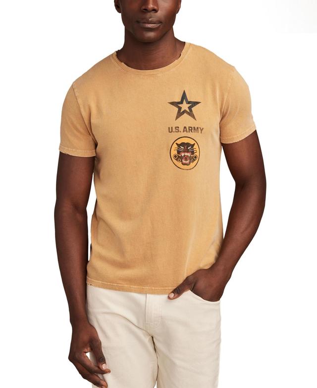 Lucky Brand Mens Tank Destroyer Units Army T-Shirt Product Image